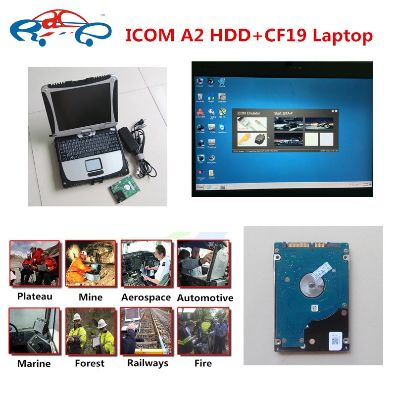 ο V09.2020 Ʈ   CF 19 Toughbook Ʈ HDD ICOM Wifi Next Icom A2 B C   غ   
